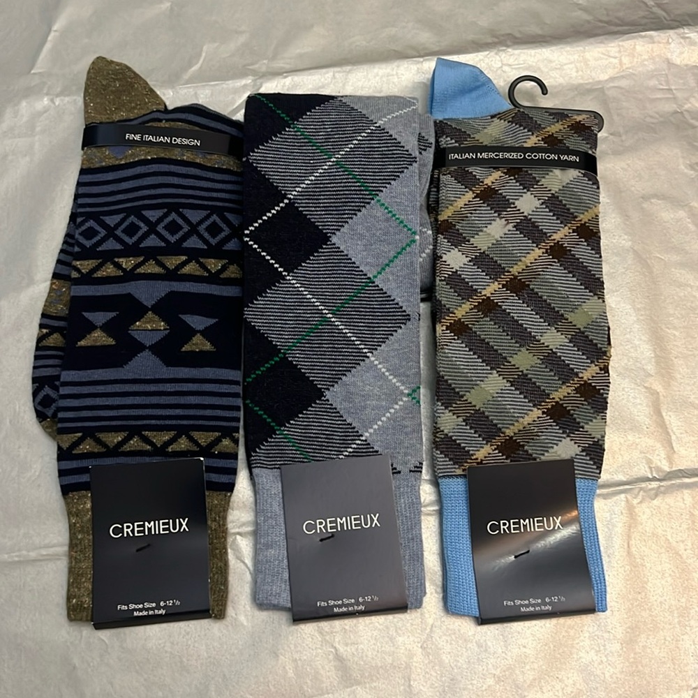 Bundle Of Cremieux Socks.